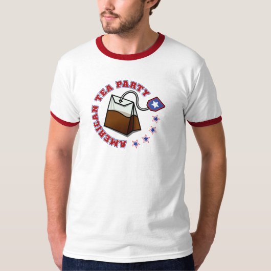 アメリカのお茶会 Tシャツ (正面)
