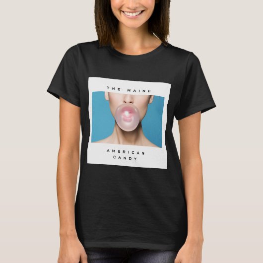 アメリカのお菓子 メイン州 Tシャツ (正面)