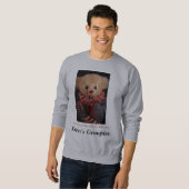 アメリカのこっけい者くま スウェットシャツ (正面フル)