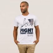 アメリカのために戦う Tシャツ (正面フル)