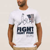 アメリカのために戦う Tシャツ (正面)