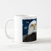 アメリカのために立#VoteBlue コーヒーマグカップ (左)