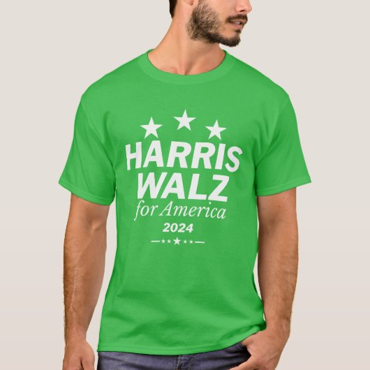 アメリカのためのウォルツ 白い少女 Tシャツ (正面)