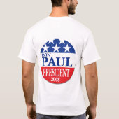 アメリカのための希望 Tシャツ (裏面)