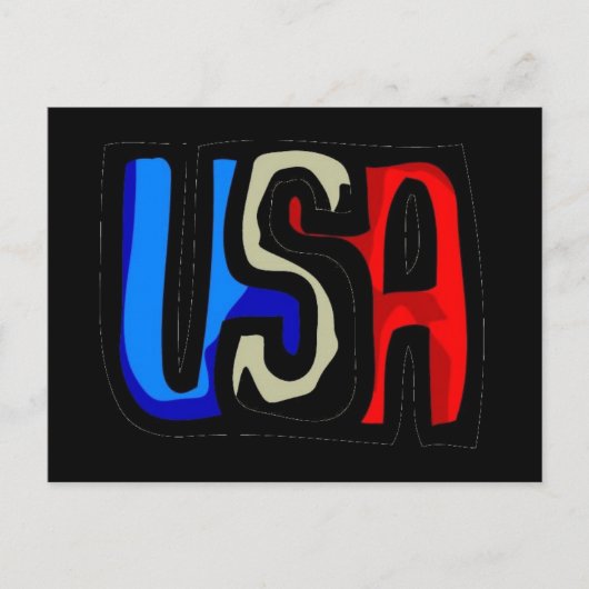 アメリカのはがき ポストカード (正面)