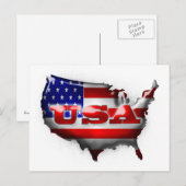 アメリカのはがき ポストカード (正面/裏面)