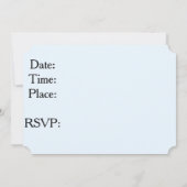 アメリカのばあちゃん　タール　５ｘ７　招待カード 招待状 (裏面)