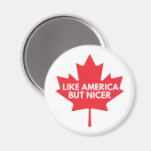 アメリカのように、しかしニッカー冷蔵庫用マグネット マグネット (正面/裏面)