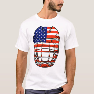 アメリカのアイスホッケーヘルメット Tシャツ