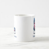 アメリカのアイスホッケー用スケート靴 コーヒーマグカップ (中央)