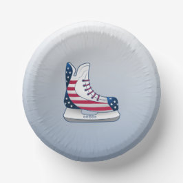 アメリカのアイスホッケー用スケート靴 ペーパーボウル