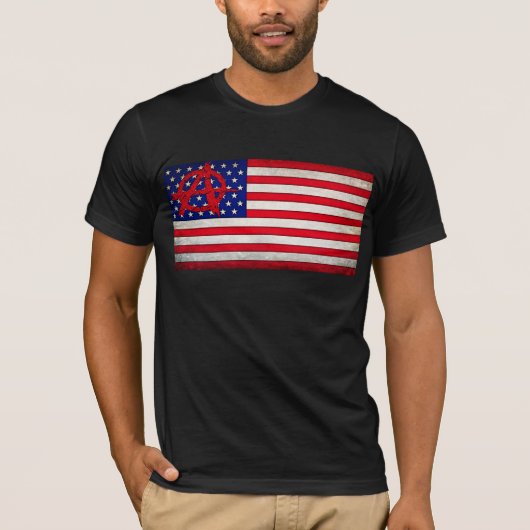 アメリカのアナーキー Tシャツ (正面)