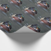 アメリカのアメリカオシの包装紙 ラッピングペーパー (角)