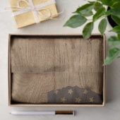 アメリカのアメリカ国旗を掲げ素朴て国土を守る 薄葉紙 (ギフト)