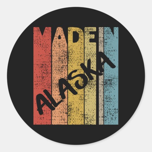 アメリカのアラスカ州生まれで作られる ラウンドシール (正面)