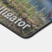 アメリカのアリゲーター写真野生動物 デスクマット (コーナー)