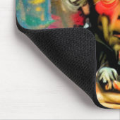 アメリカのアンクルサム マウスパッド (コーナー)