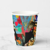 アメリカのアンクルサム 紙コップ (右)