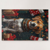 アメリカのイギリス人がクリスマスプレゼントを贈る ジグソーパズル (横)