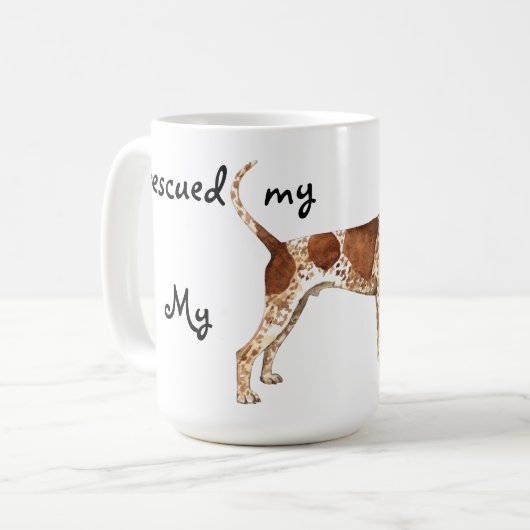 アメリカのイギリス人を救出する コーヒーマグカップ (正面左)