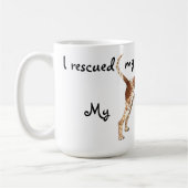 アメリカのイギリス人を救出する コーヒーマグカップ (左)