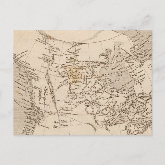 アメリカのイギリス領 ポストカード (正面)