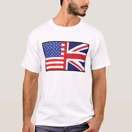 アメリカのイギリス Tシャツ (正面)