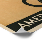 アメリカのイギリスWWIへの献上品 ポスター (角)