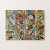 アメリカのイラストレーションの19世紀な鳥 ジグソーパズル (横)