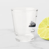 アメリカのインテグリティ・ショットグラス ショットグラス (左)