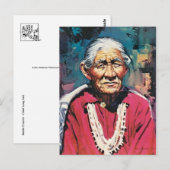 アメリカのインドのはがき ポストカード (正面/裏面)