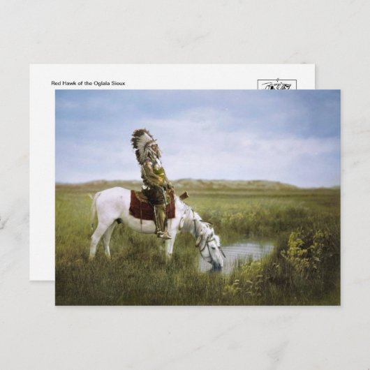 アメリカのインドのはがき ポストカード (正面/裏面)