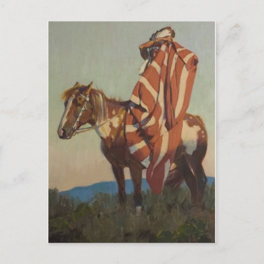 アメリカのインドのはがき ポストカード (正面)