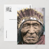 アメリカのインドのはがき ポストカード (正面/裏面)