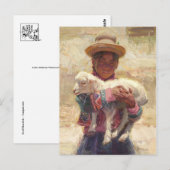 アメリカのインドのはがき ポストカード (正面/裏面)