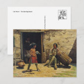 アメリカのインドのはがき ポストカード (正面/裏面)