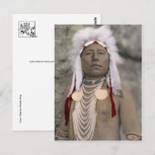 アメリカのインドのはがき ポストカード (正面/裏面)