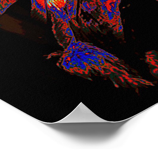 アメリカのインドの主要グラフィック ポスター (角)