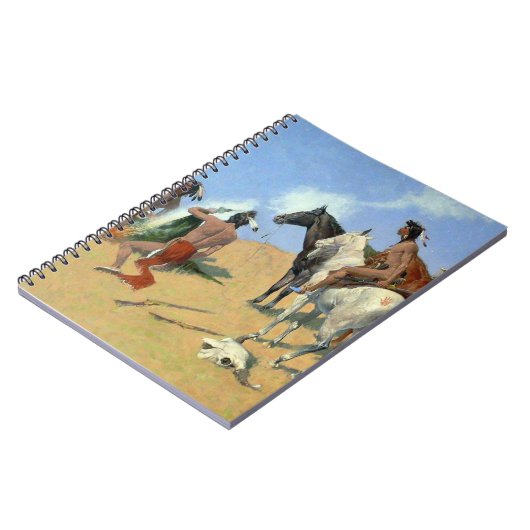 アメリカのインドの煙の信号 ノートブック (左側)