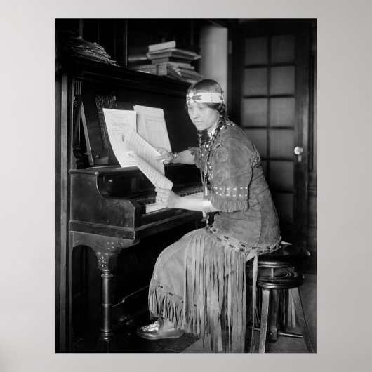 アメリカのインドプリンセス、1900年代初期 ポスター (正面)