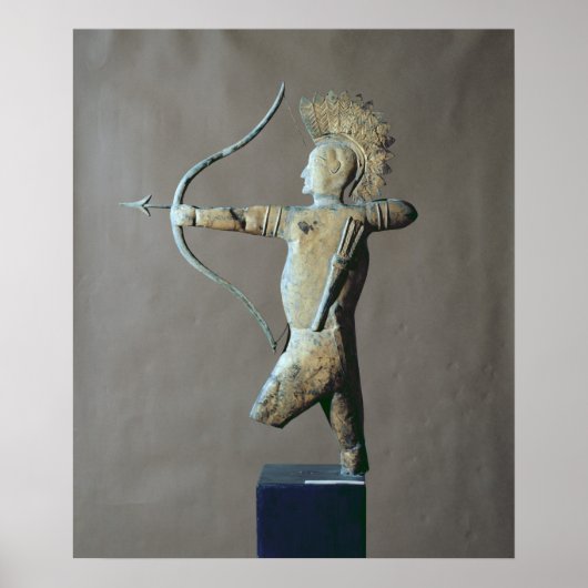 アメリカのインド人の型枠の風雨 ポスター (正面)