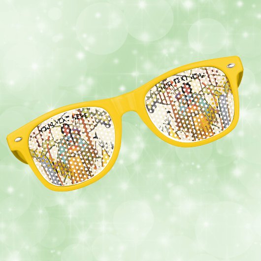 アメリカのインド人女性が森の滝で弓の矢 レトロサングラス