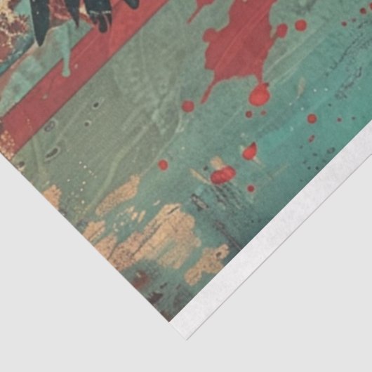 アメリカのインド伝統の主要デコパージュ 薄葉紙 (詳細)