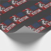 アメリカのウェルダー誇りを持った夫 ラッピングペーパー (角)