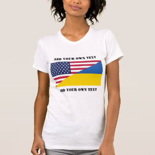 アメリカのウクライナ装飾用クッション Tシャツ