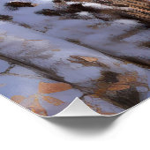 アメリカのエスキモーが雪のクリスマスを過ごす ポスター (コーナー)