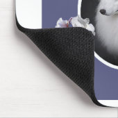 アメリカのエスキモーのかわいらしい顔 マウスパッド (コーナー)