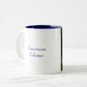 アメリカのエスキモーのマグ ツートーンマグカップ (正面左)