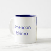 アメリカのエスキモーのマグ ツートーンマグカップ (正面左)