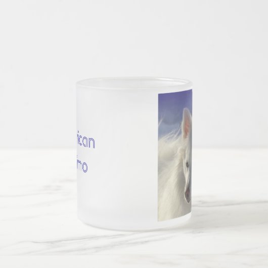 アメリカのエスキモーのマグ フロストグラスマグカップ (中央)